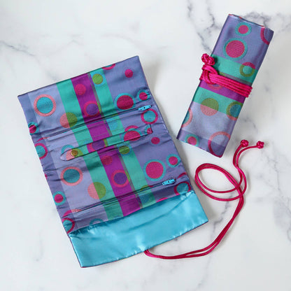 Brocade Jewelry Roll - Multiple Patterns