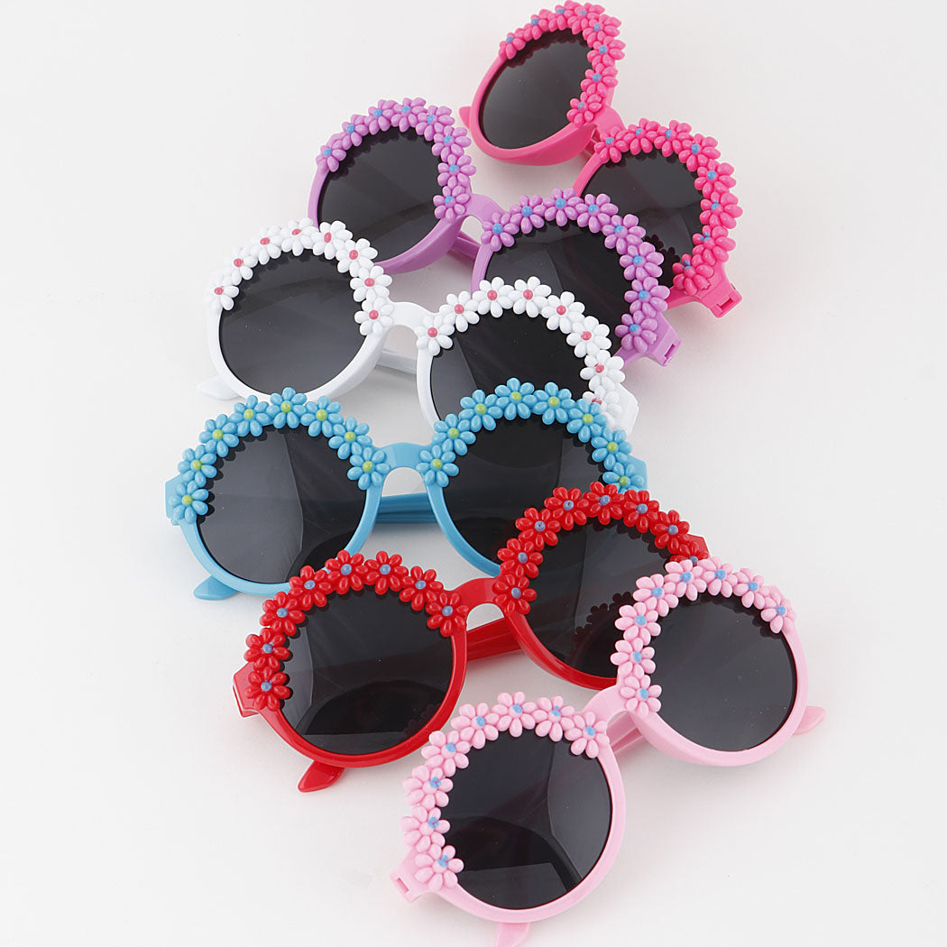 Flower Arch Sunglasses - Multiple Colors