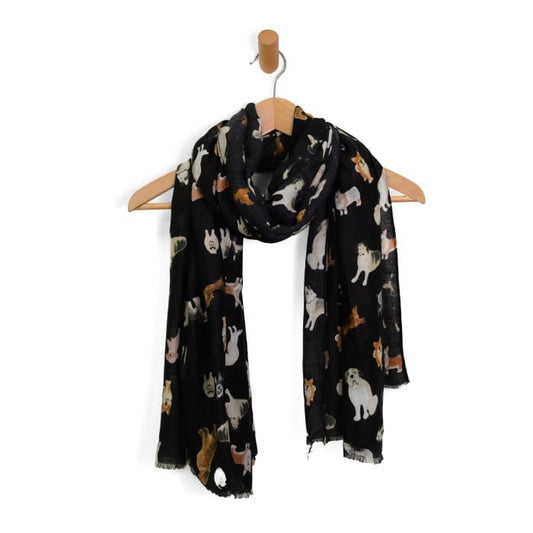 Joy Susan Scarves Joy Susan Mixed Dog Breed Scarf - Multiple Colors 31558110 Joy Susan Mixed Dog Breed Scarf - Multiple Colors