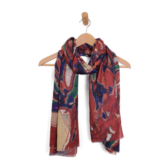Joy Susan Sliced Agate Scarf - Multiple Colors