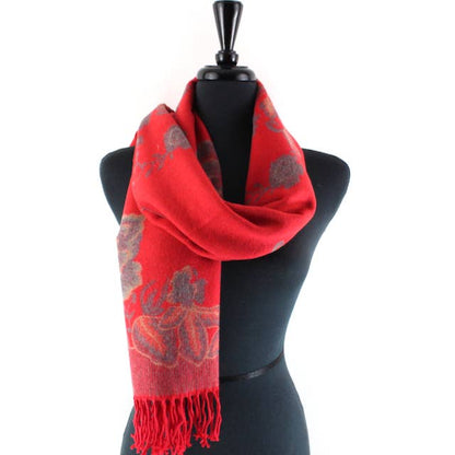 Pretty Persuasions Tahiti Garden Reversible Scarf - Multiple Colors