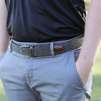 Roostas Men's Belts Roostas The Maui Woven Stretch Belt Roostas The Maui Woven Stretch Belt