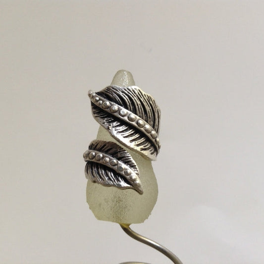 Volare Turkish Silver Adjustable Ring - #4BR3NS
