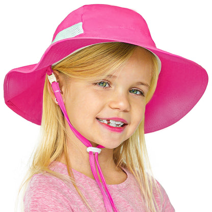 Kids UP50+ Sun Protection Gear Traveler Hat - Multiple Colors