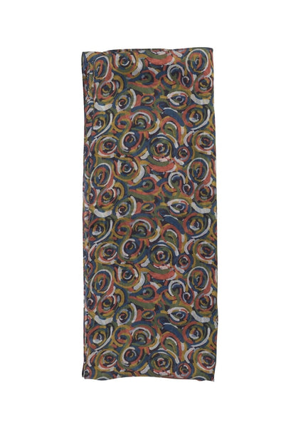 Quintessential Scarves Quintessential Swirls Multi Silk Scarf 79614430 Quintessential Swirls Multi Silk Scarf