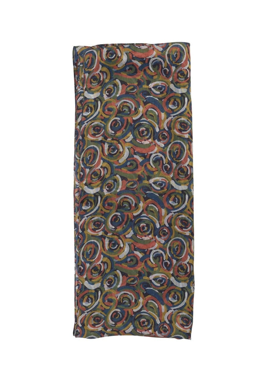 Quintessential Scarves Quintessential Swirls Multi Silk Scarf 79614430 Quintessential Swirls Multi Silk Scarf
