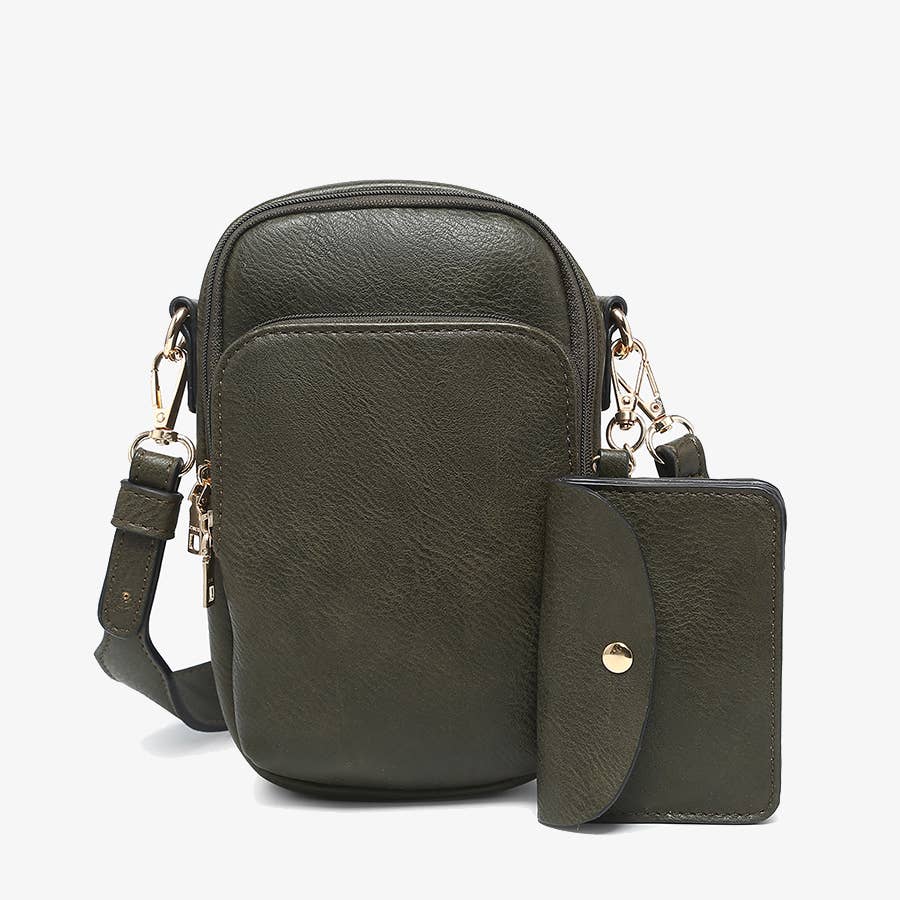 Jen & Co Parker 3 Compartment Crossbody - Multiple Colors