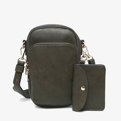 Jen & Co Parker 3 Compartment Crossbody - Multiple Colors