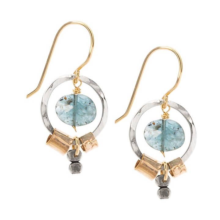 Laura J Designs Earrings Laura J Designs Kyanite Glow Earrings 64999390 Laura J Designs Kyanite Glow Earrings