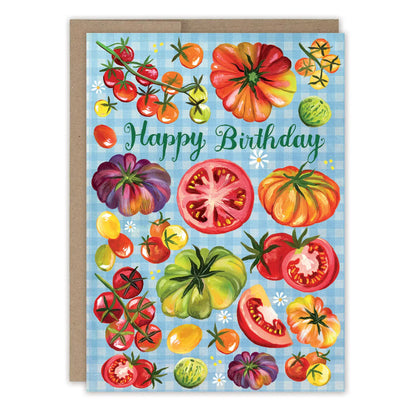 Biely & Shoaf Cards Tomatoes Birthday Greeting Card 06938078 Tomatoes Birthday Greeting Card