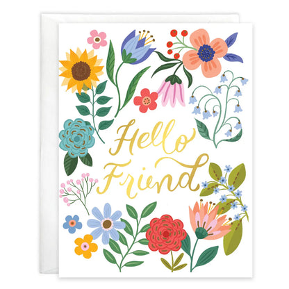 Gina B Designs Cards Happy Flowers Thinking Of You Greeting Card 06470366 Happy Flowers Thinking Of You Greeting Card
