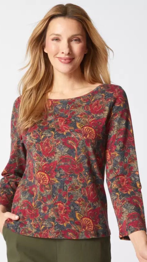 Habitat Cozy Rib Easy V-Neck Tee - Multiple Colors