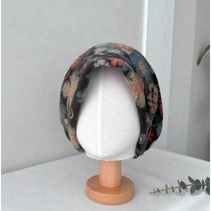 Comfortarians Floral Cloche Bungee Hat - Multiple Colors