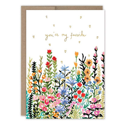 You're My Favorite Birthday Card