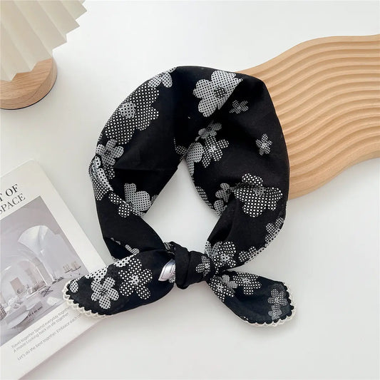 Square Print Scarf