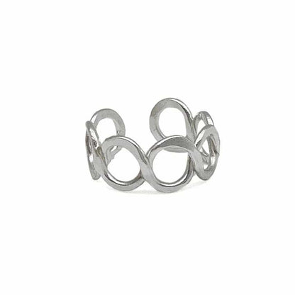 Anju Jewelry Rings Anju Jewelry Silver Open Circle Ring 59033054 Anju Jewelry Silver Open Circle Ring