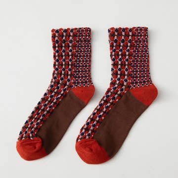 Funkyrel Limited Socks Color Pop Textured Crew Socks - Multiple Colors 82520030 Color Pop Textured Crew Socks - Multiple Colors