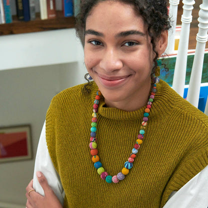 World Finds Kantha Sintra Necklace