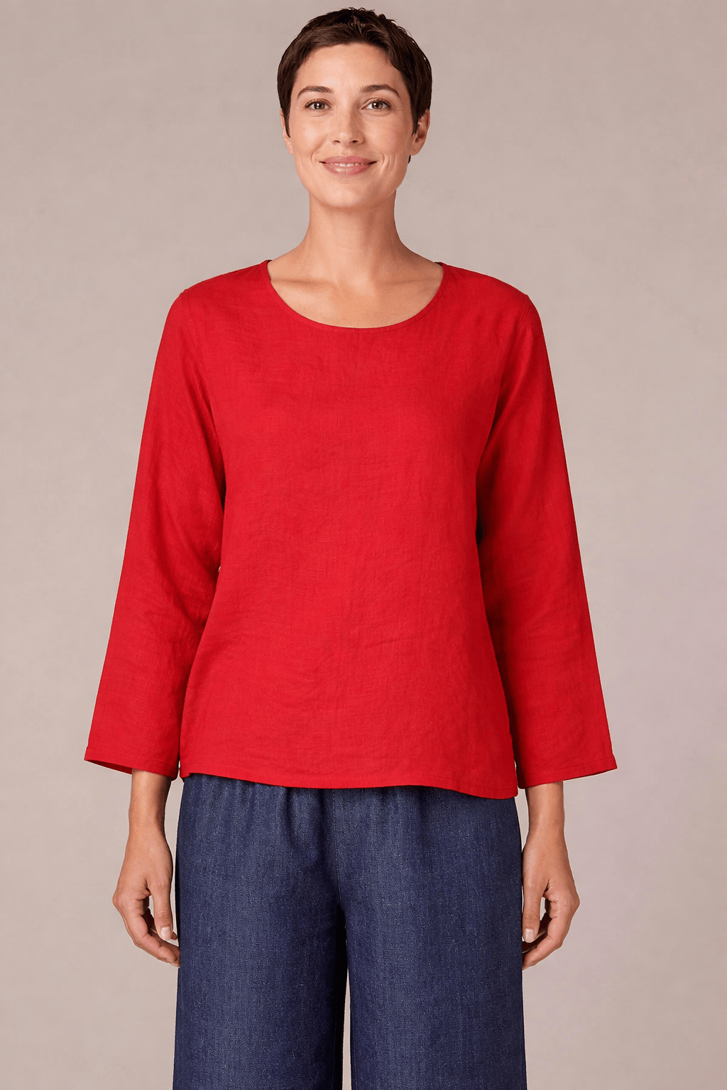 Cut Loose Tops Cut Loose 1/4 Split Back Shirt - Multiple Colors 72087774 Cut Loose 1/4 Split Back Shirt - Multiple Colors