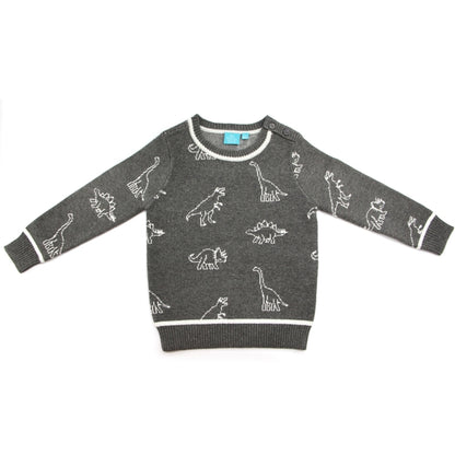 Bear Camp Leon Dinosaur Sweater