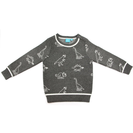 Bear Camp Leon Dinosaur Sweater