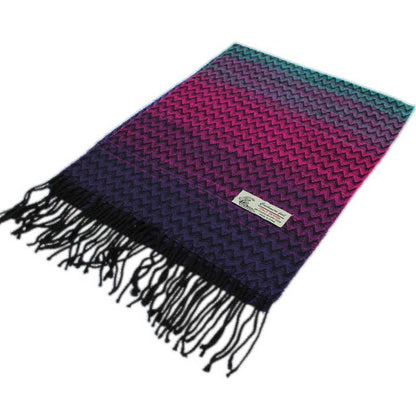 JTC Zig Zag Ombre Scarf - Multiple Colors