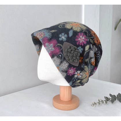 Comfortarians Floral Cloche Bungee Hat - Multiple Colors