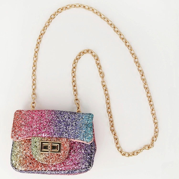 Sparkle Sisters Ombre Glitter Purse