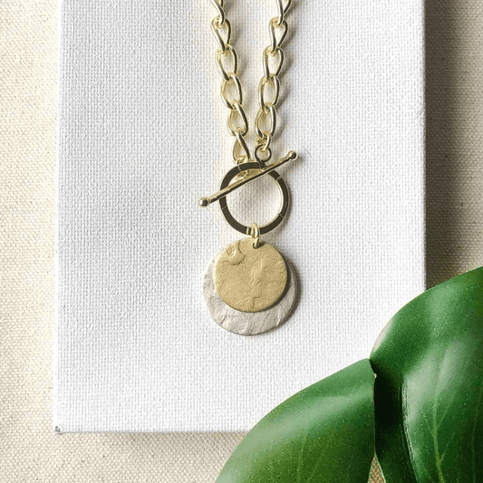 World Finds Necklaces World Finds Gilded Moon Necklace 32028638 World Finds Gilded Moon Necklace