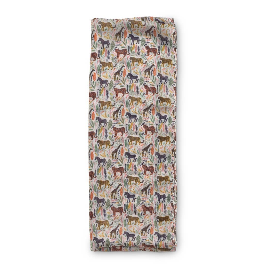 Quintessential Scarves Quintessential Safari Cream Silk Scarf 78959070 Quintessential Safari Cream Silk Scarf