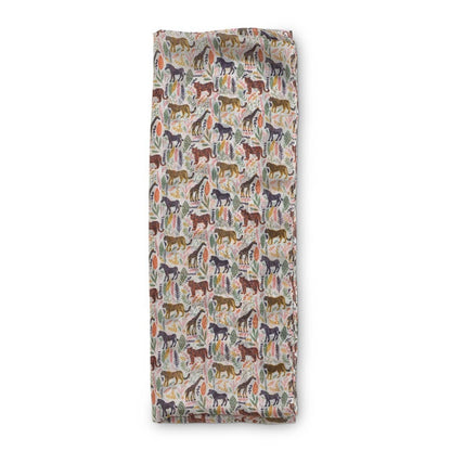 Quintessential Scarves Quintessential Safari Cream Silk Scarf 78959070 Quintessential Safari Cream Silk Scarf
