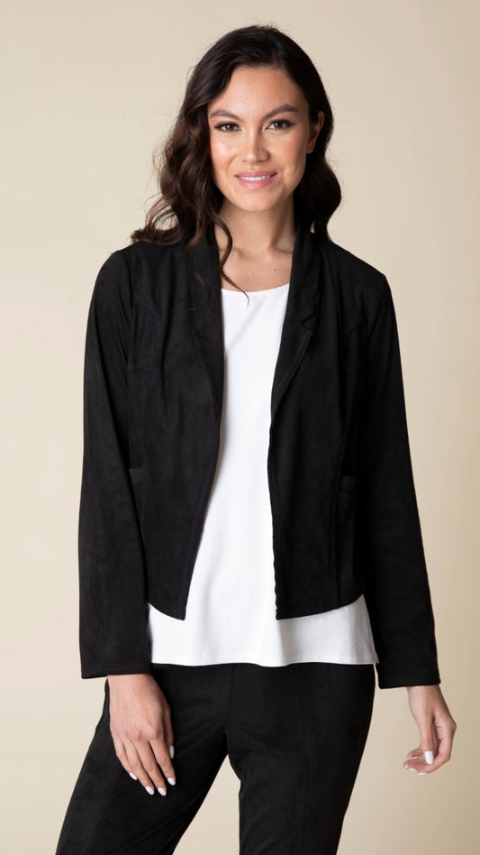 Habitat Faux Suede Seamed Jacket