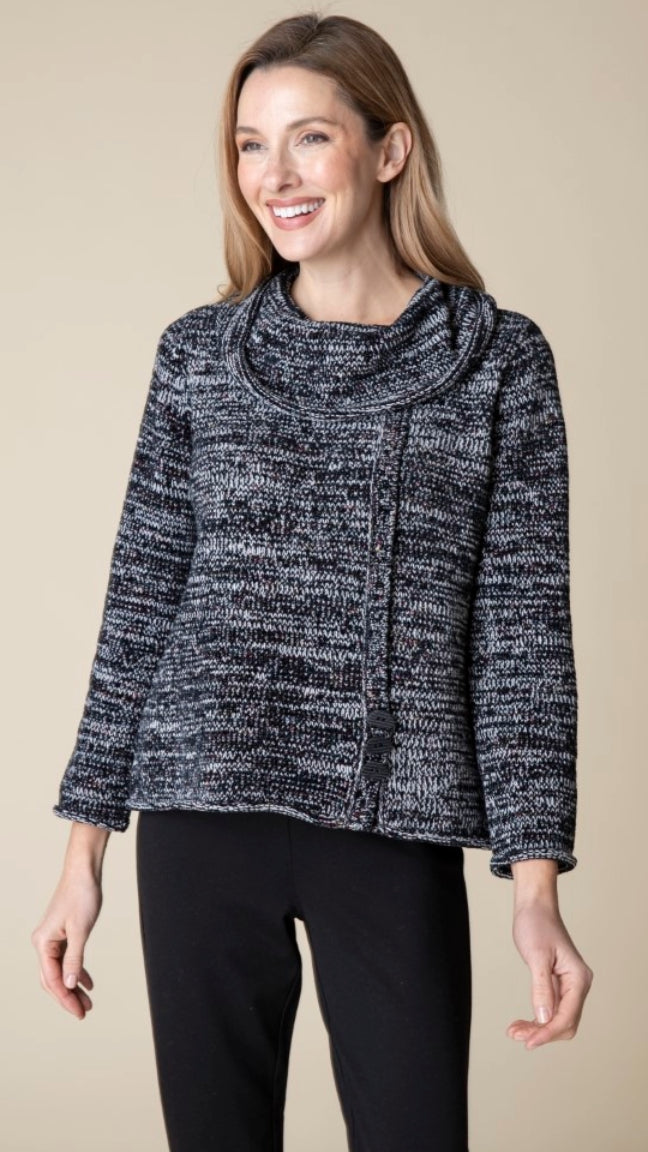 Habitat Chenille Button Cowl Pullover - Multiple Colors