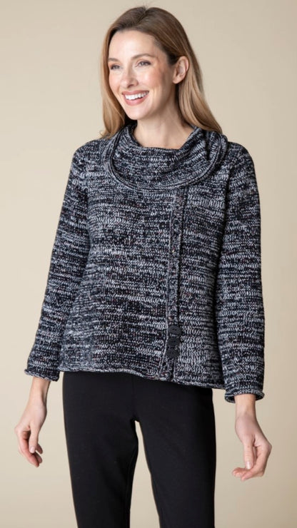 Habitat Chenille Button Cowl Pullover - Multiple Colors