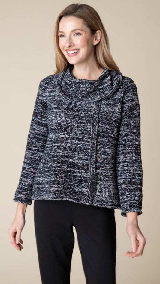 Habitat Chenille Button Cowl Pullover - Multiple Colors