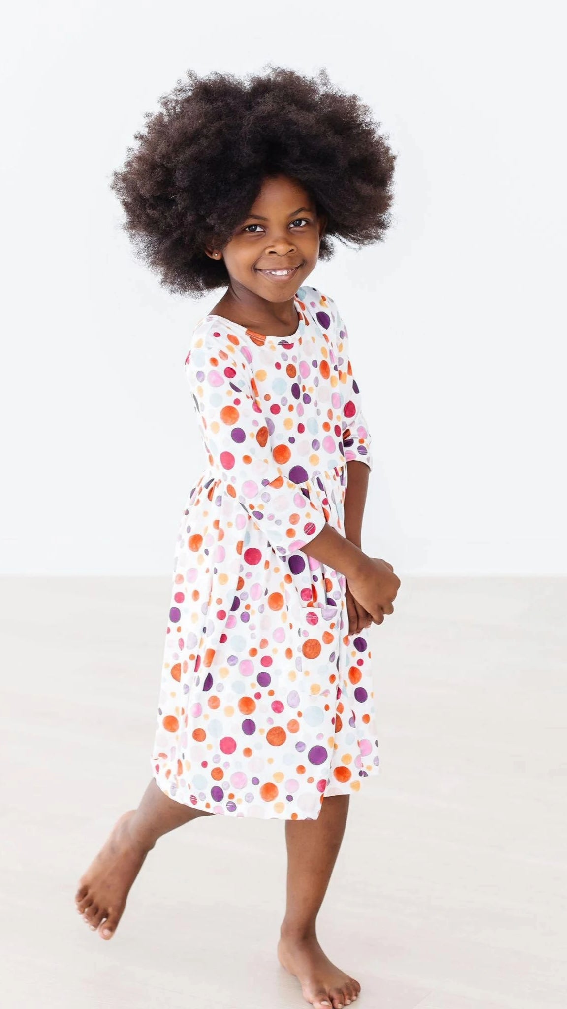 Mila & Rose Baby Pocket Twirl Dress - Multiple Colors
