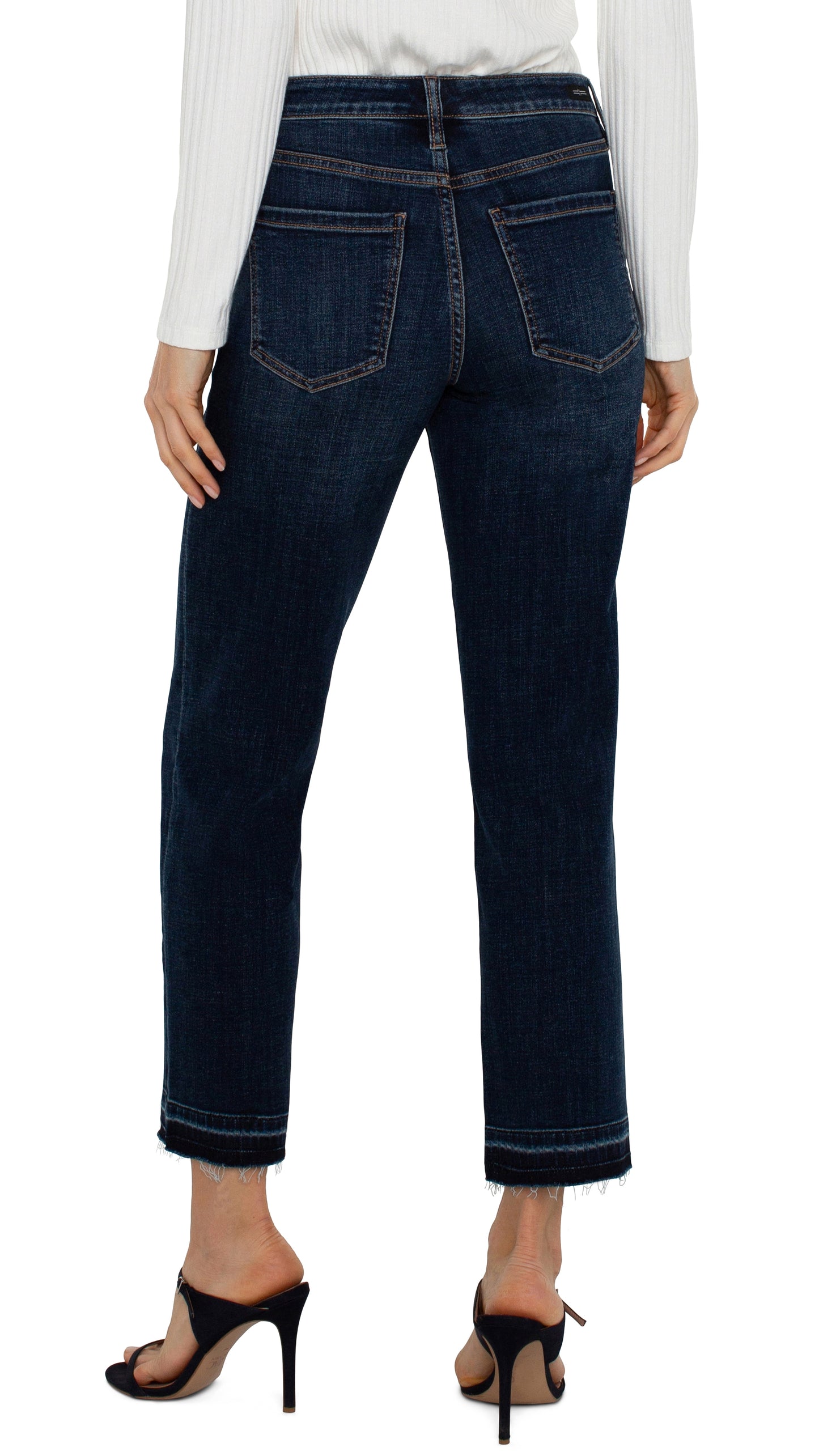Liverpool Non-Skinny with Let Down Hem Pant