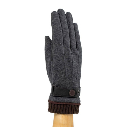 Santacana Men's Jersey Knitted Gloves