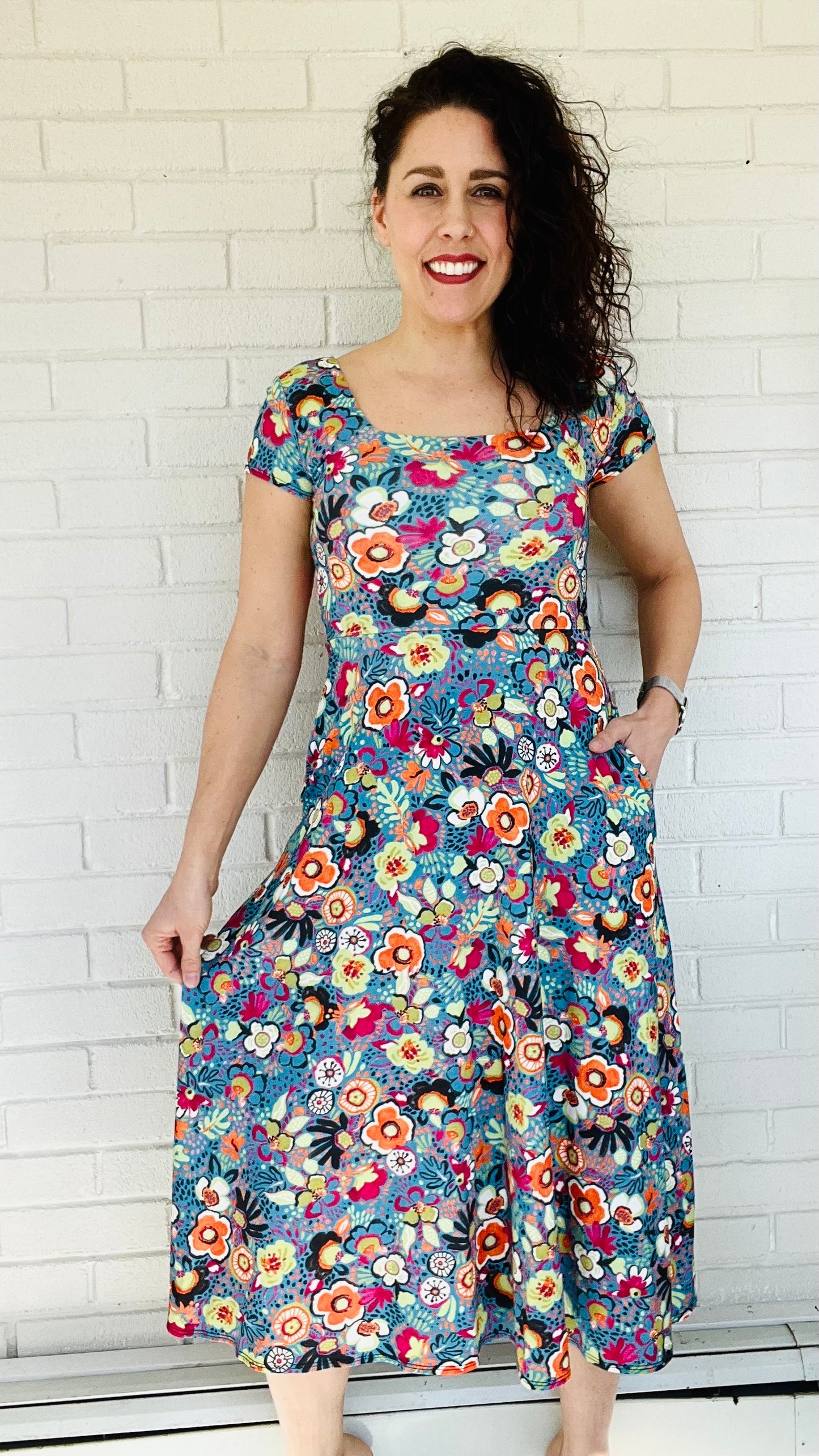 Salaam Brigitte Dress - Multiple Prints