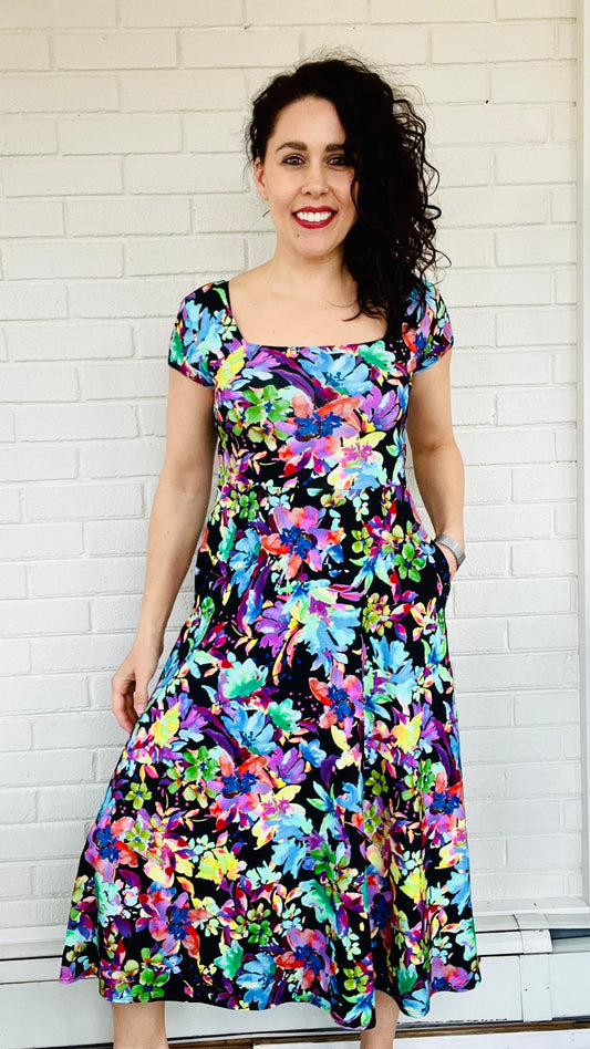 Salaam Brigitte Dress - Multiple Prints