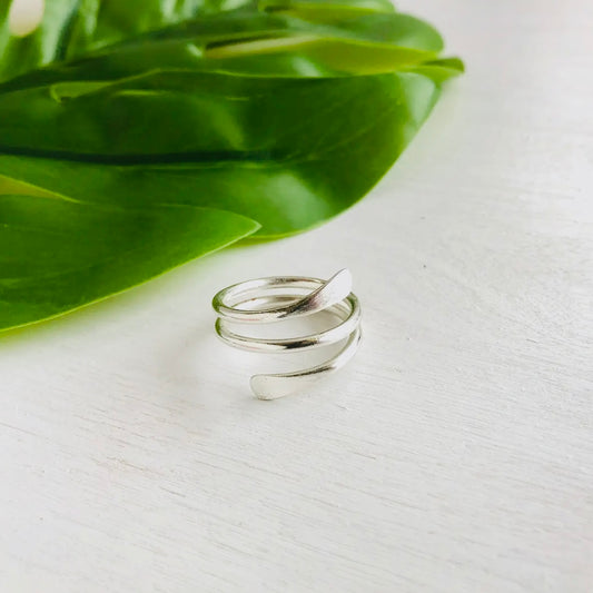 World Finds Coiled Wrap Ring - Multiple Colors