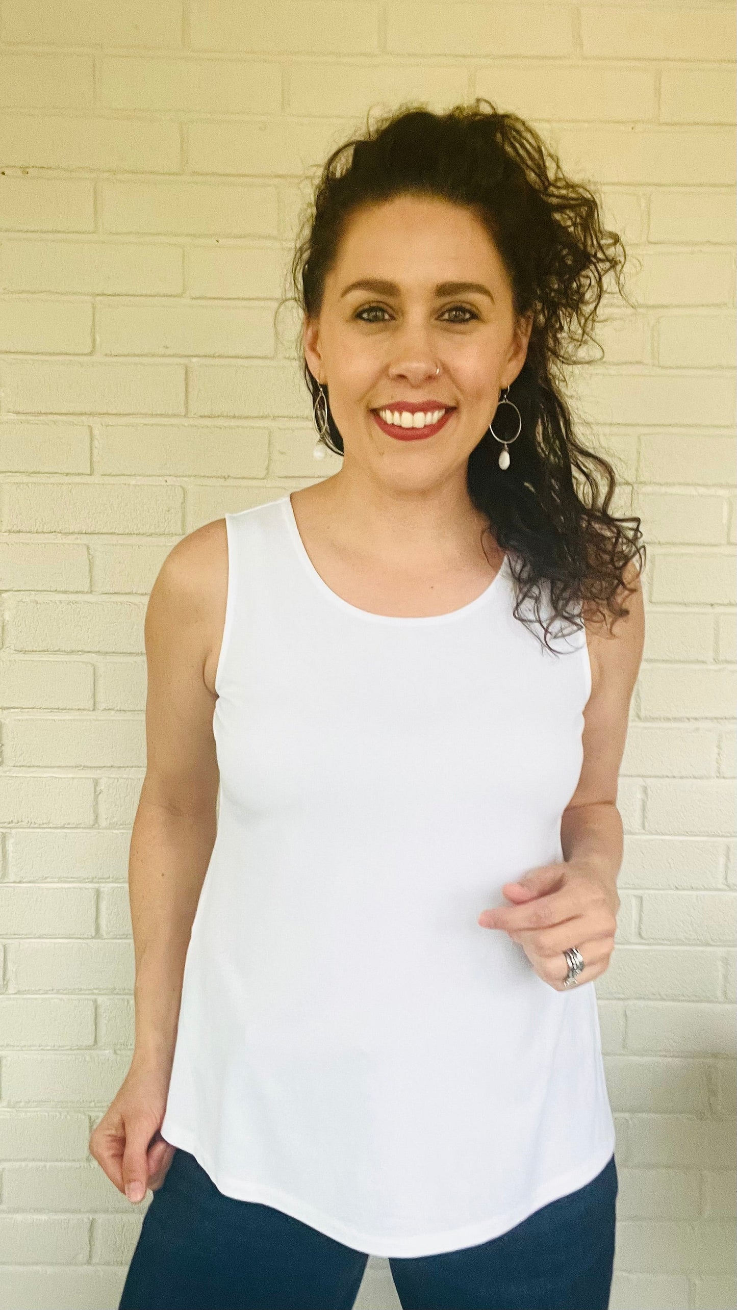 Habitat Core Travel Easy Tank White