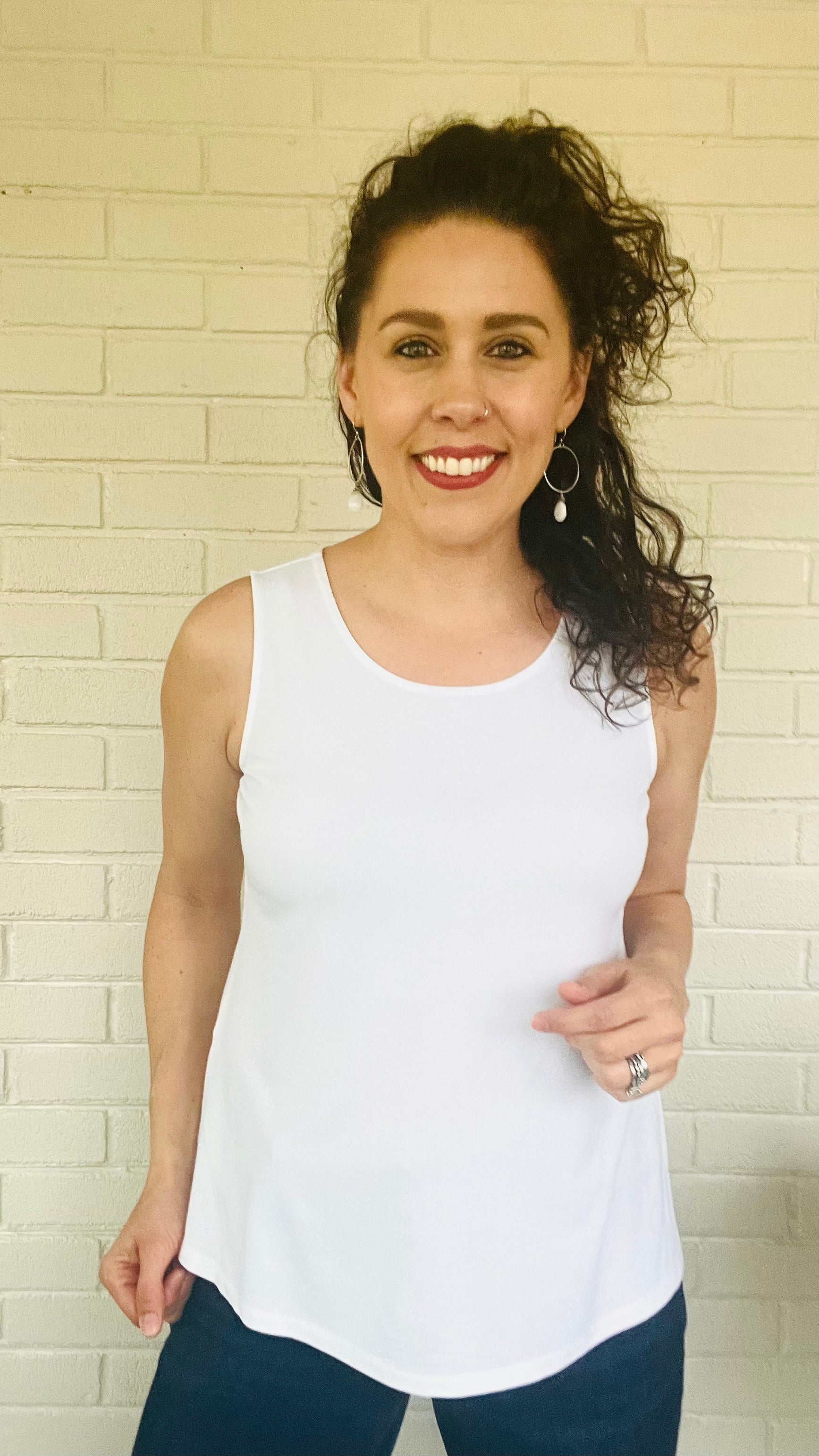 Habitat Core Travel Easy Tank White