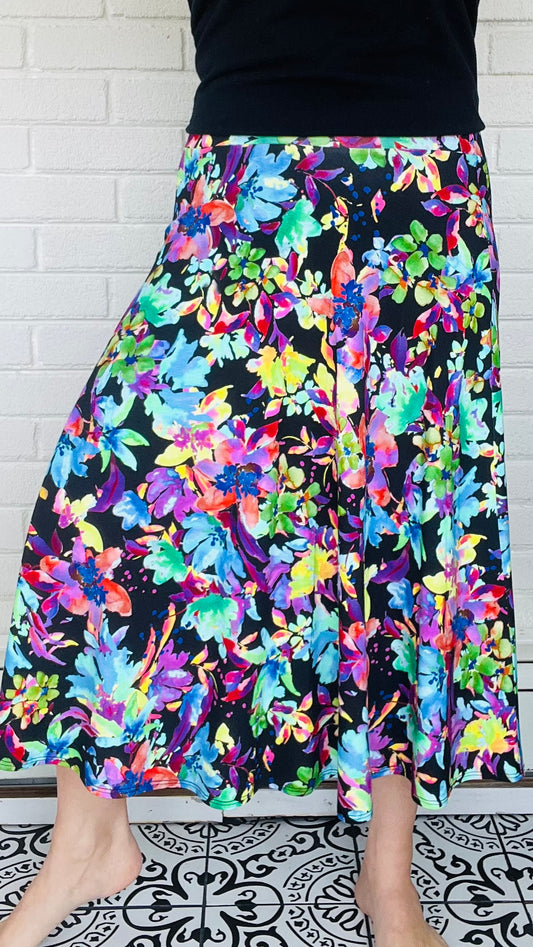 Salaam Flo Skirt - Multiple Prints