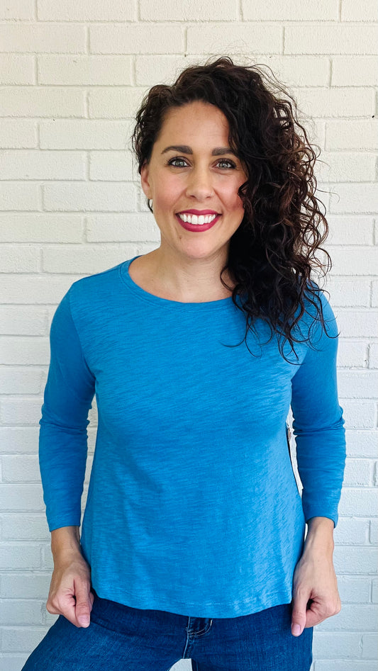 SALE Escape Cotton Slub Boxy Tee - Multiple Colors