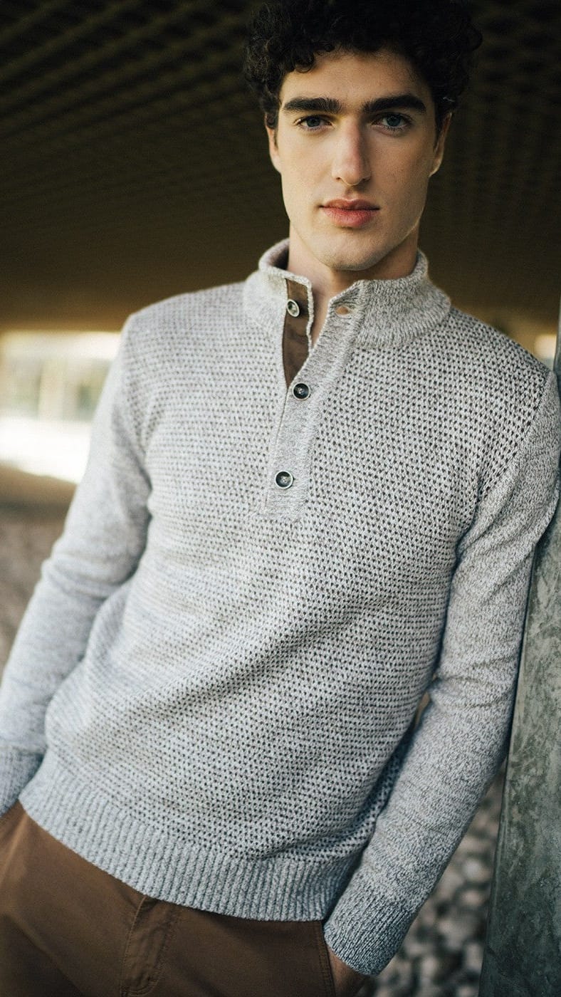 Dario Beltran 1931 Men's Sweaters Dario Beltran Button Down Knit Sweater - Multiple Colors 58911710 Dario Beltran Button Down Knit Sweater - Multiple Colors
