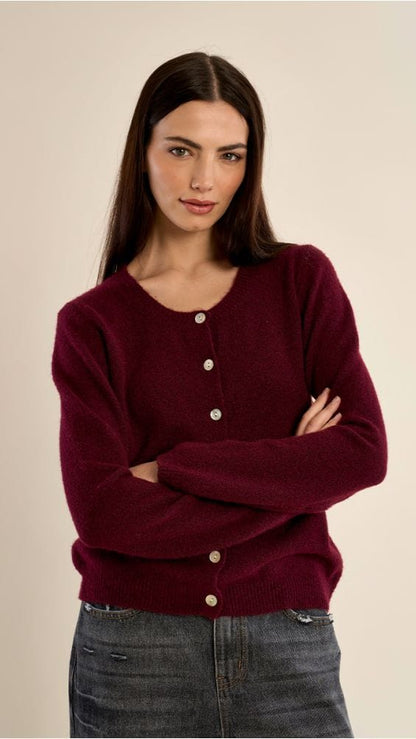 Molly Bracken Cardigans Molly Bracken Button Up Knit Cardigan - Multiple Colors 05654238 Molly Bracken Button Up Knit Cardigan - Multiple Colors