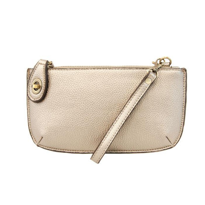 Joy Susan Vegan Leather Mini Crossbody Wristlet Clutch - Multiple Colors