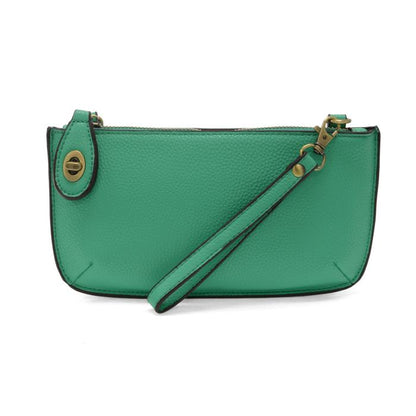 Joy Susan Vegan Leather Mini Crossbody Wristlet Clutch - Multiple Colors