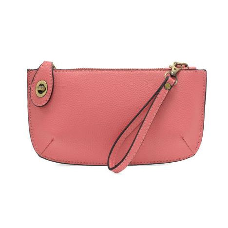 Joy Susan Vegan Leather Mini Crossbody Wristlet Clutch - Multiple Colors